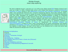 Tablet Screenshot of nikolas.kroupi.gr
